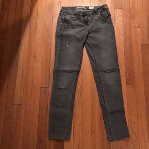 Grey skinny jeans
